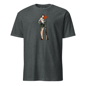 WW2 Pin Up M-1 Garand T-shirt