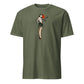 WW2 Pin Up Thompson Sub Machine Gun T-shirt