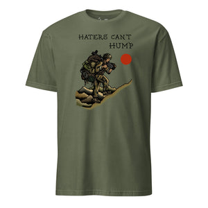 Haters Can't Hump 50 Cal Machine Gun T-shirt