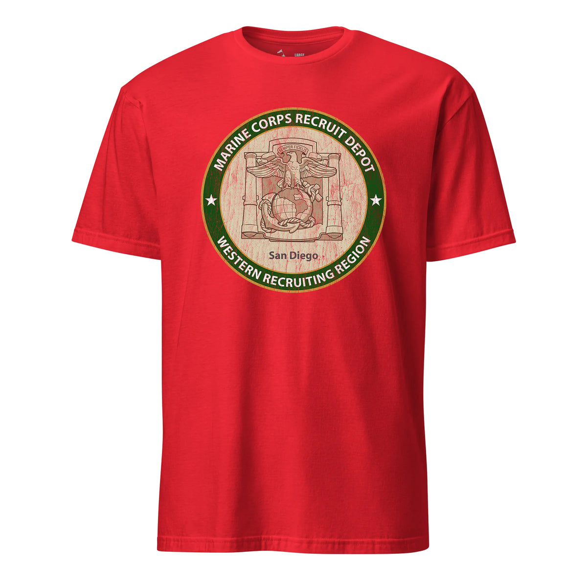 Marine Corps Recruit Depot San Diego — Red