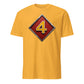 4th Marine Division Diamond Plate T-Shirt