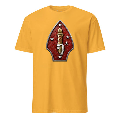 2nd Marine Division Diamond Plate T-Shirt