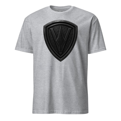 5th Marine Division Diamond Plate Blackout T-Shirt