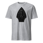 2nd Marine Division Diamond Plate Blackout T-Shirt