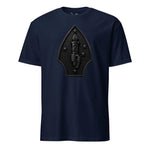 2nd Marine Division Diamond Plate Blackout T-Shirt