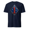 1st Marine Division Diamond Plate T-Shirt - NAVY