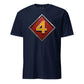 4th Marine Division Diamond Plate T-Shirt