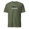 F/A-18E Super Hornet Airframe Specs T-Shirt - OD GREEN