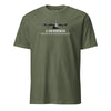 C-130 Hercules Airframe Specs T-Shirt - OD GREEN