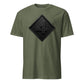 4th Marine Division Diamond Plate Blackout T-Shirt