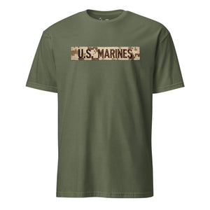 U.S. Marines Desert Marpat Uniform Tape T-Shirt