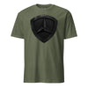3rd Marine Division Diamond Plate Blackout T-Shirt - OD GREEN