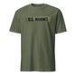 U.S. Marines OD Green Uniform Tape T-Shirt