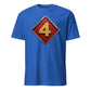 4th Marine Division Diamond Plate T-Shirt