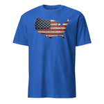 We the People Wooden Flag T-Shirt