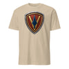 5th Marine Division Diamond Plate T-Shirt - SAND