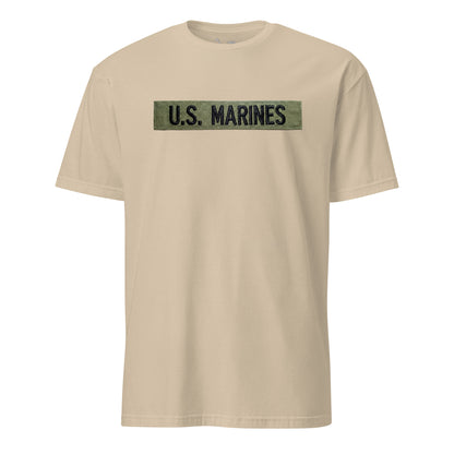U.S. Marines OD Green Uniform Tape T-Shirt