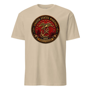 Marines Eagle Fouled Anchor & 13 Stars T-Shirt