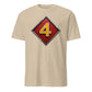 4th Marine Division Diamond Plate T-Shirt