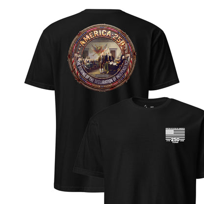 America 250 Signing the Declaration of Independence T-Shirt
