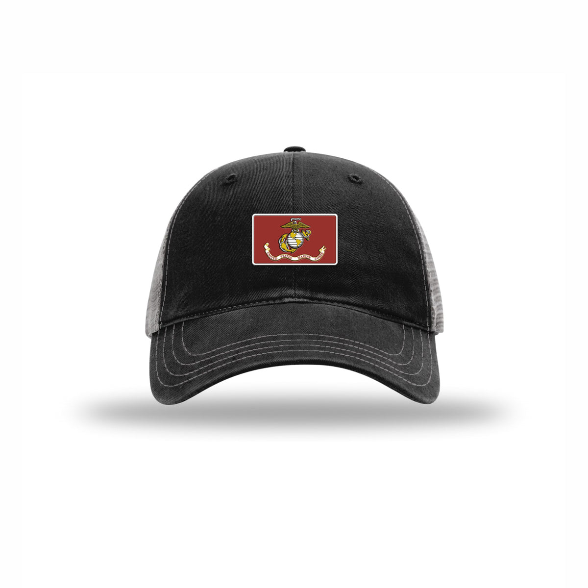 USMC Flag — BLACK/CHARCOAL