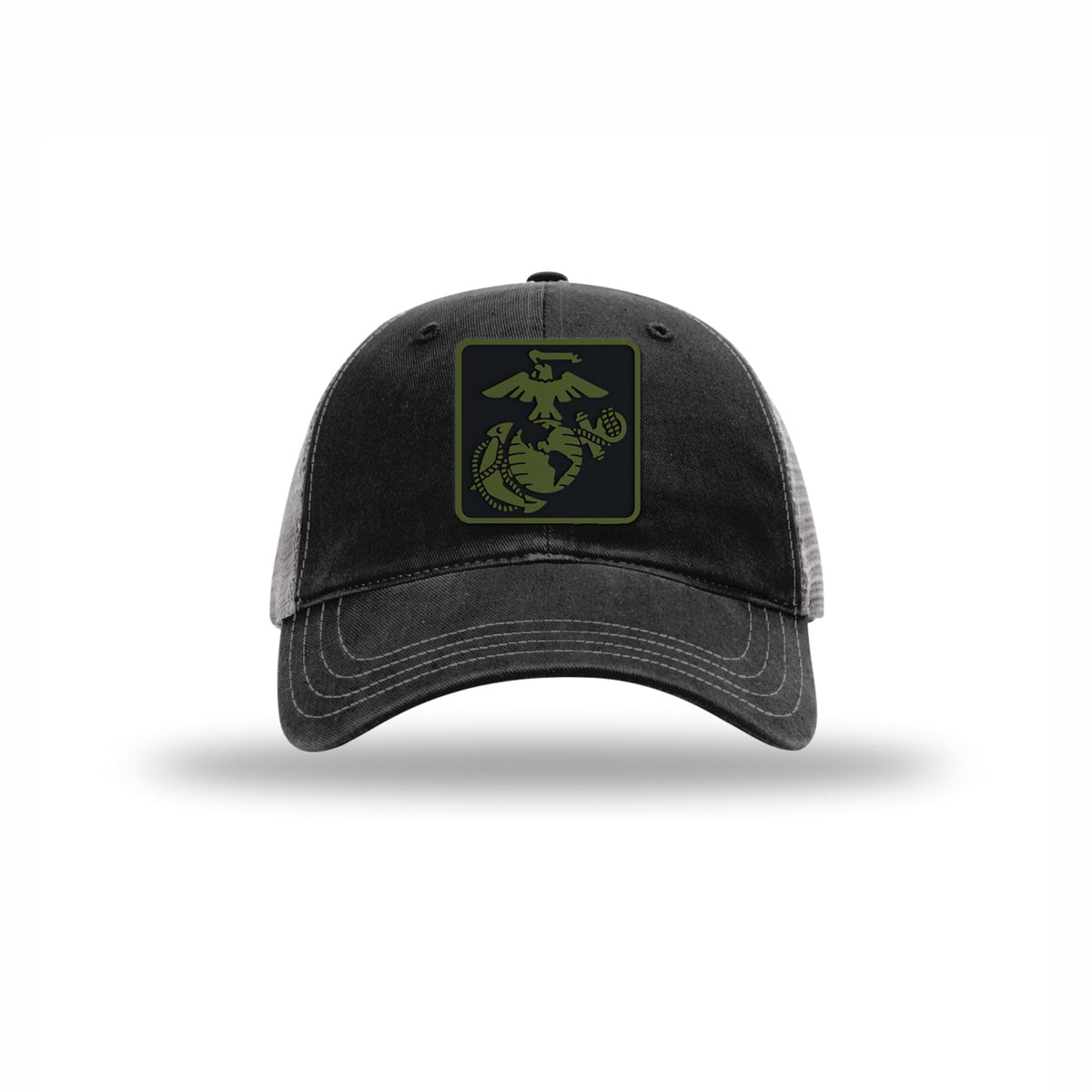 OD Green & Black EGA — BLACK/CHARCOAL