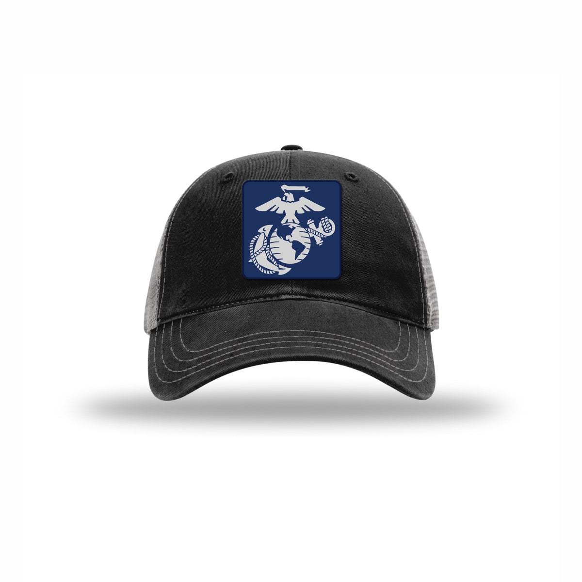 Navy & Silver EGA — BLACK/CHARCOAL