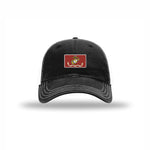 USMC Flag — BLACK/WHITE