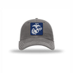 Navy & Silver EGA — GREY/WHITE