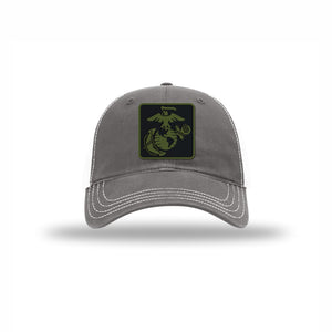 OD Green & Black EGA — GREY/WHITE