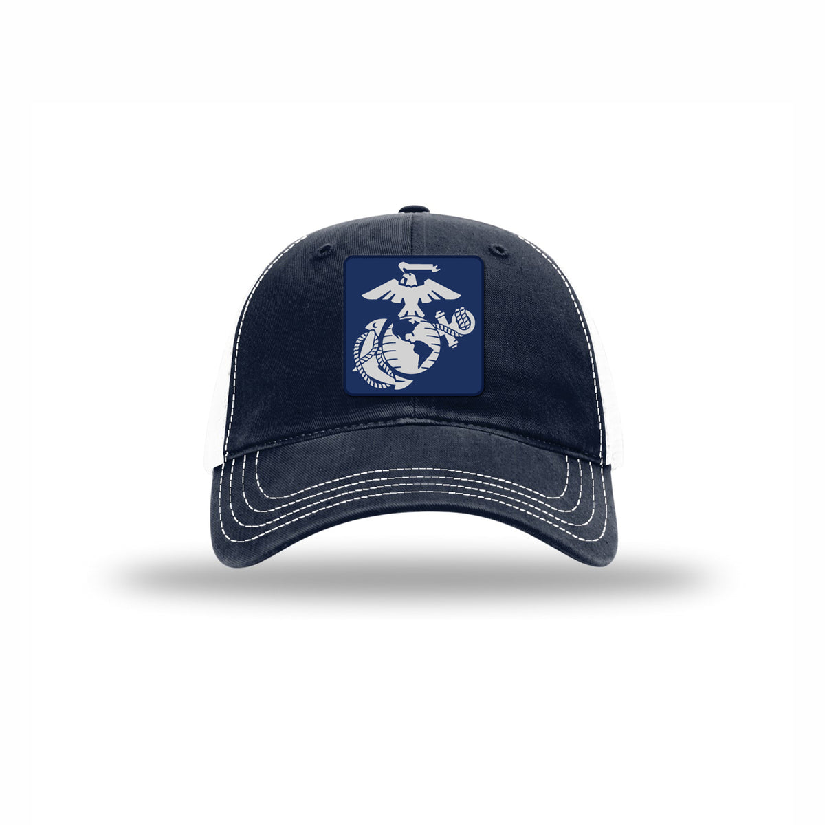 Navy & Silver EGA — NAVY/WHITE