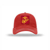 Scarlet & Gold EGA PVC Patch Soft Mesh Trucker - RED/WHITE
