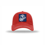Navy & Silver EGA — RED/WHITE