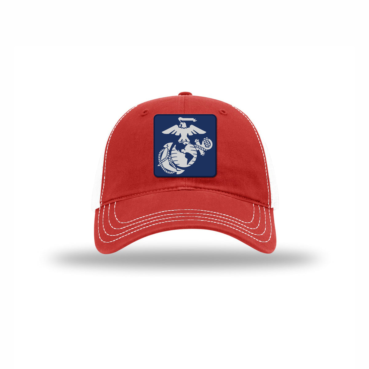 Navy & Silver EGA — RED/WHITE