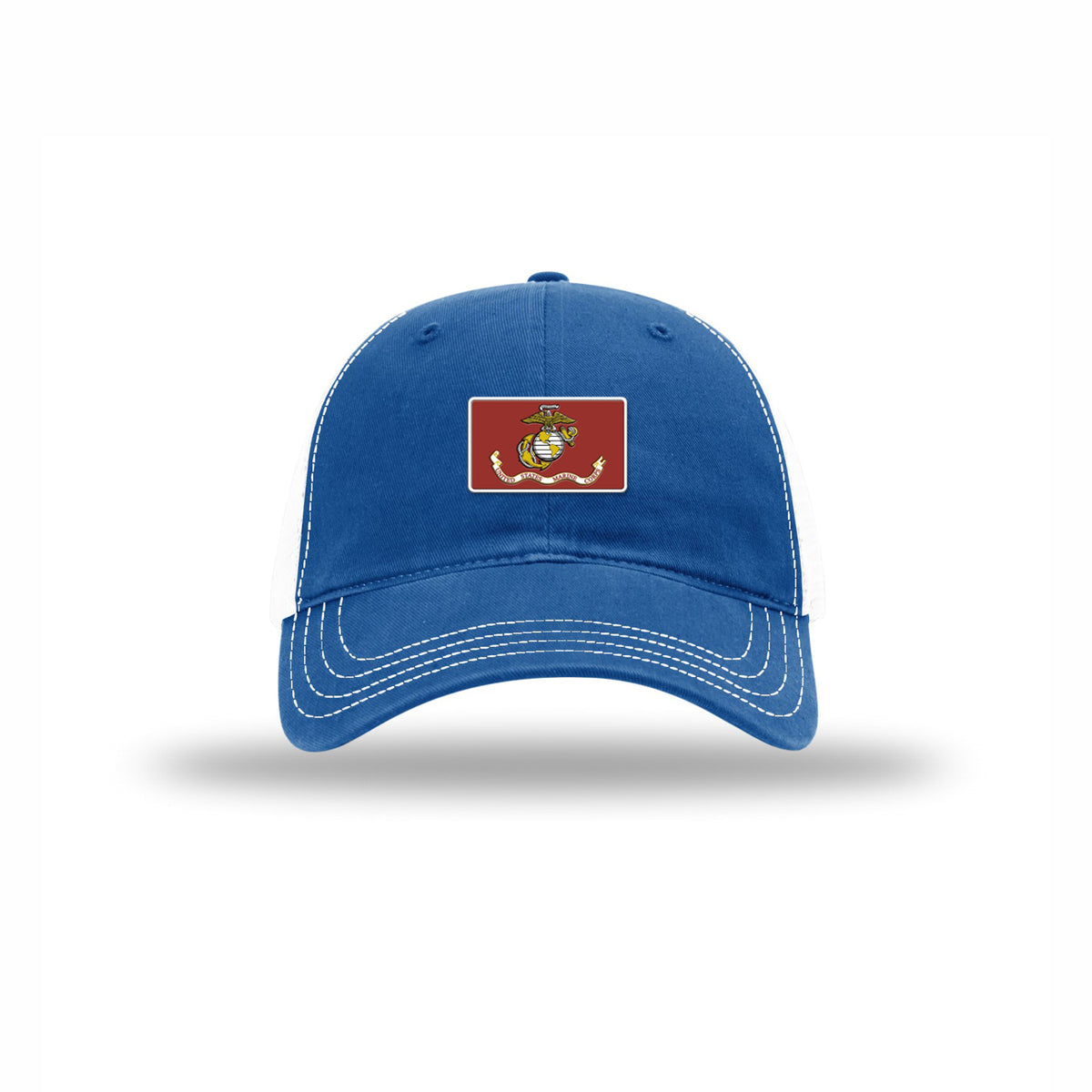 USMC Flag — ROYAL/WHITE