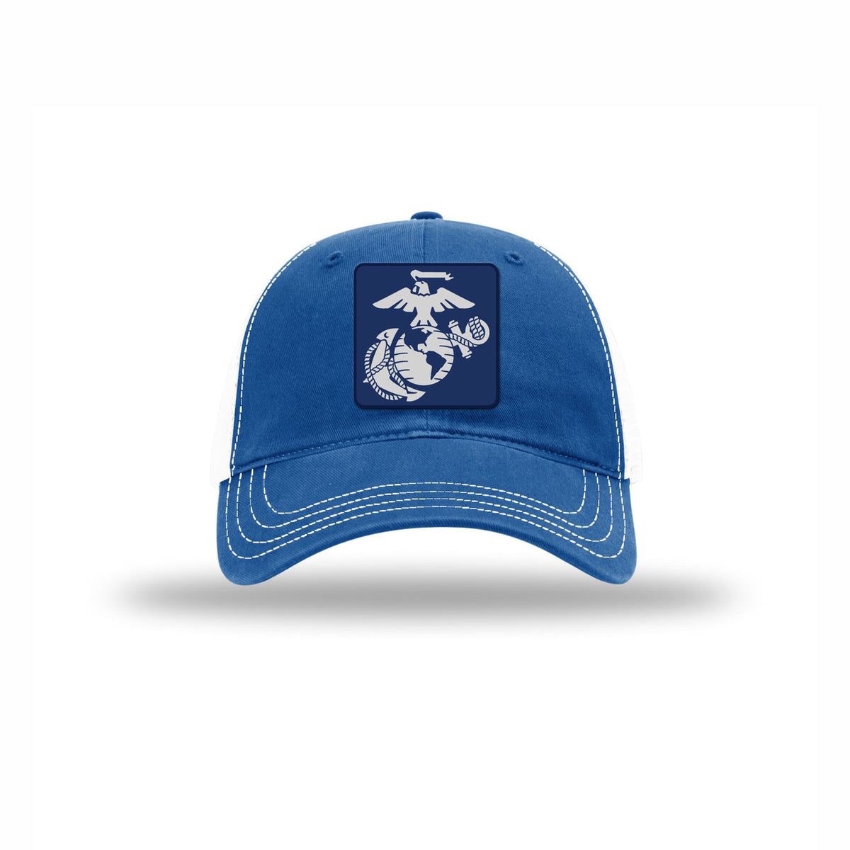 Navy & Silver EGA — ROYAL/WHITE
