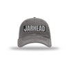 Jarhead Carbon Fiber Patch Soft Mesh Trucker - GREY/WHITE