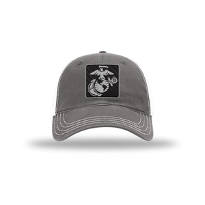 EGA Square Carbon Fiber Patch Soft Mesh Trucker