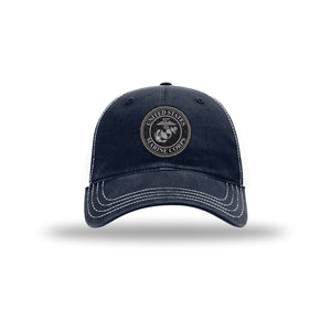 USMC Seal Carbon Fiber Patch Soft Mesh Trucker