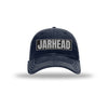 Jarhead Carbon Fiber Patch Soft Mesh Trucker - NAVY/WHITE