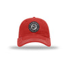 Earned Never Given Carbon Fiber Patch Soft Mesh Trucker - RED/WHITE