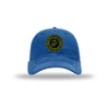 Earned Never Given OD Green Patch Soft Mesh Trucker - ROYAL/WHITE