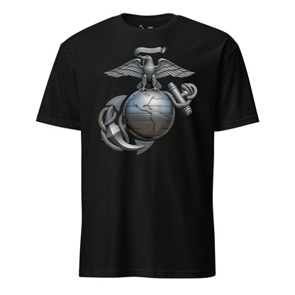 Riveted Steel Eagle Globe & Anchor T-Shirt