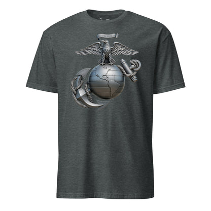 Riveted Steel Eagle Globe & Anchor T-Shirt