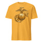 Matte Gold Eagle Globe & Anchor T-Shirt