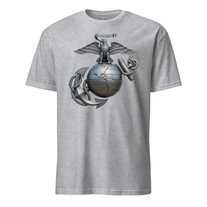 Riveted Steel Eagle Globe & Anchor T-Shirt
