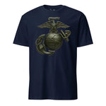 Matte OD Green Eagle Globe & Anchor T-Shirt