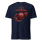 Matte Red Eagle Globe & Anchor T-Shirt