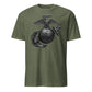 Matte Black Eagle Globe & Anchor T-Shirt