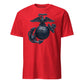 Matte Blue Eagle Globe & Anchor T-Shirt